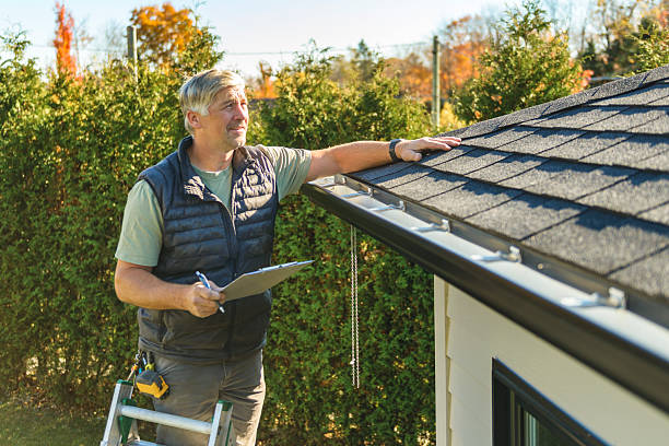Professional Roofing technician working in East Brunswick, NJ